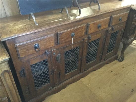 18th century style oak dresser base